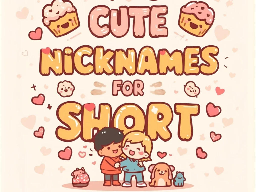 Cute Nicknames for Short People