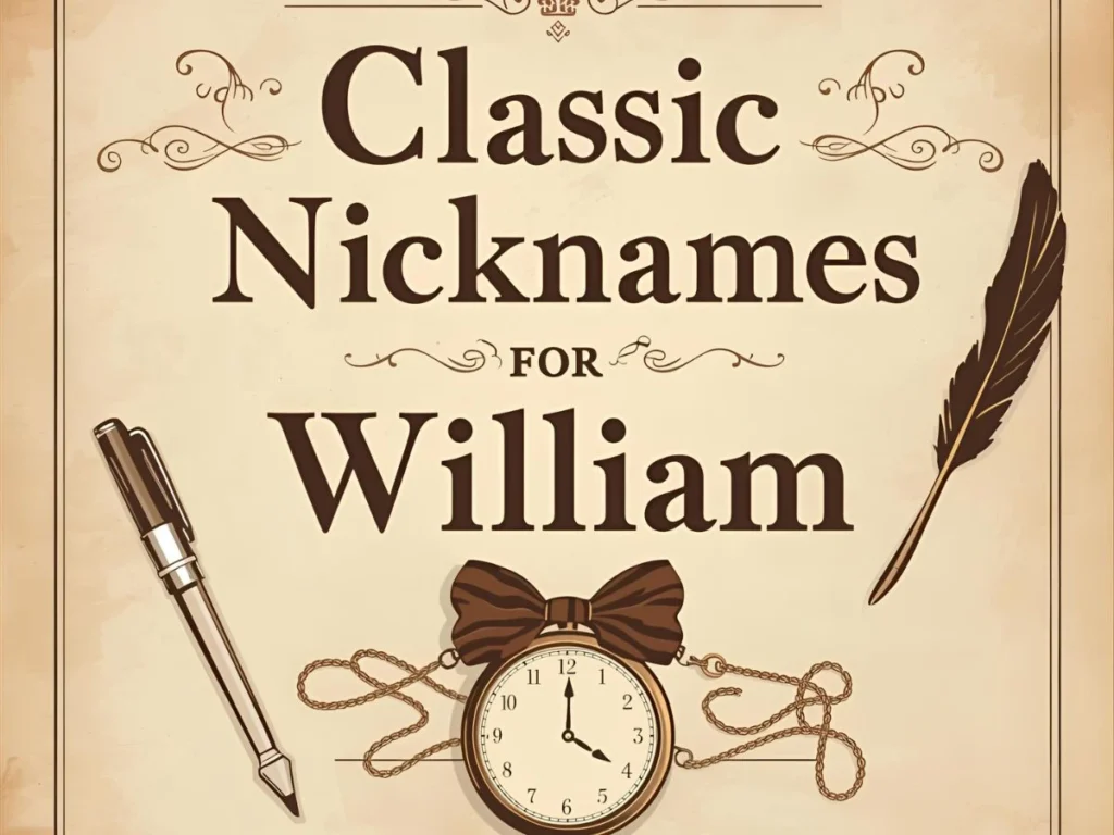 Classic Nicknames for William 