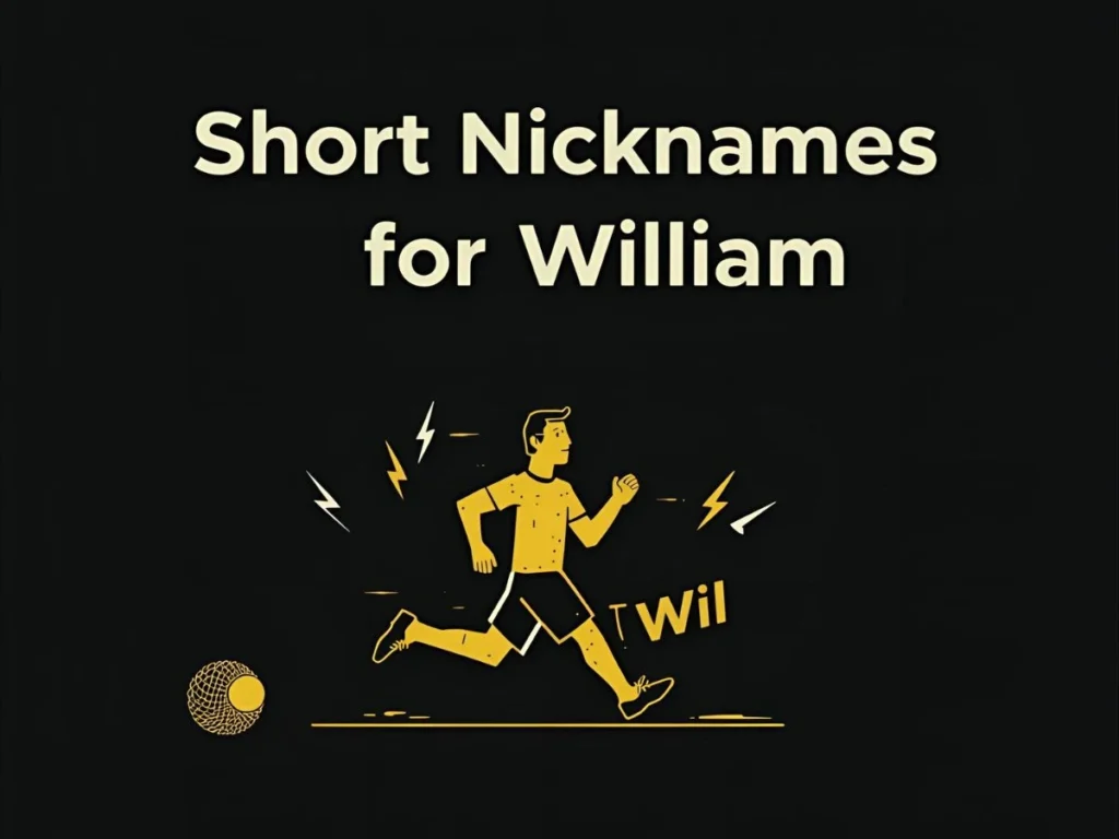 Short Nicknames for William 