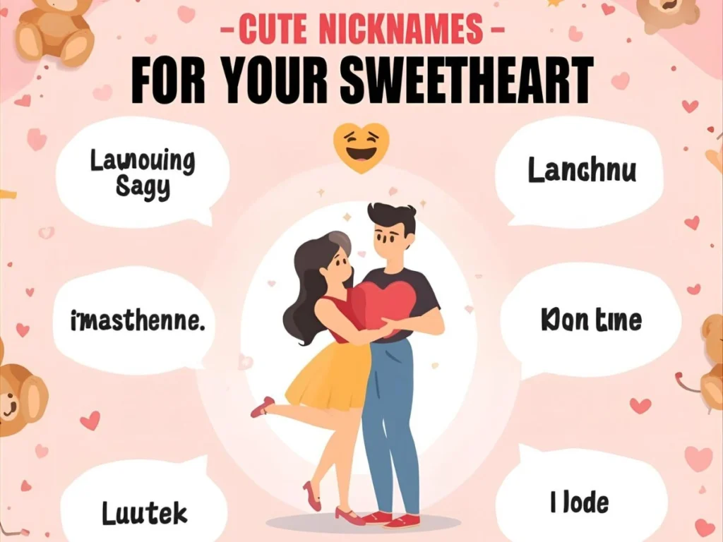 Cute Nicknames for Your Sweetheart