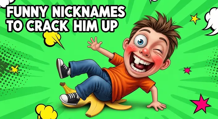 Funny Nicknames to Crack Him Up