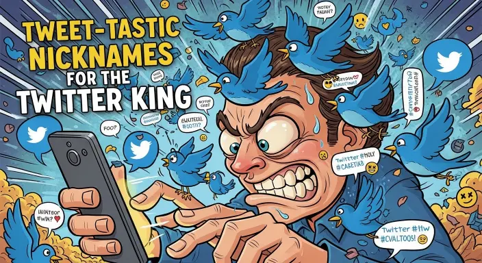 Tweet-Tastic Nicknames for the Twitter King