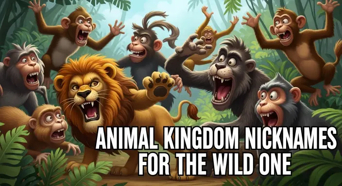 Animal Kingdom Nicknames for the Wild One