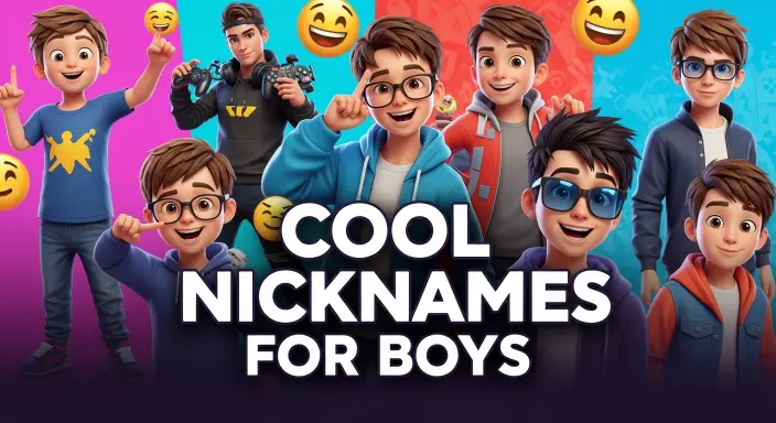 Cool Nicknames for Boys