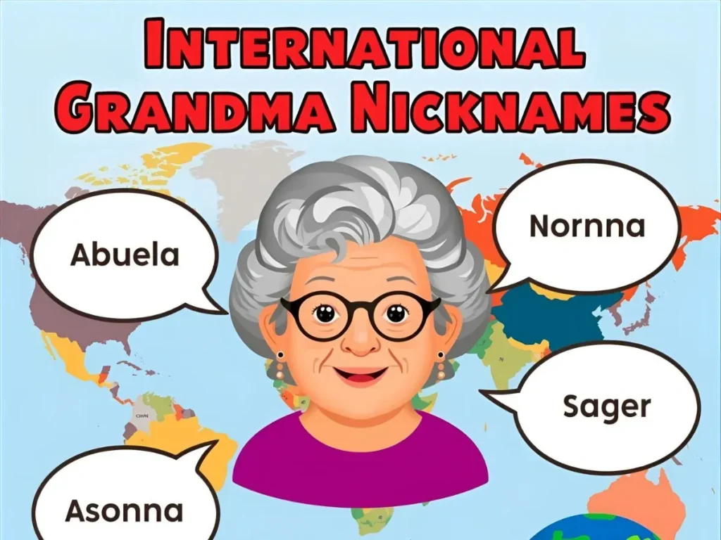 International Grandma Nicknames