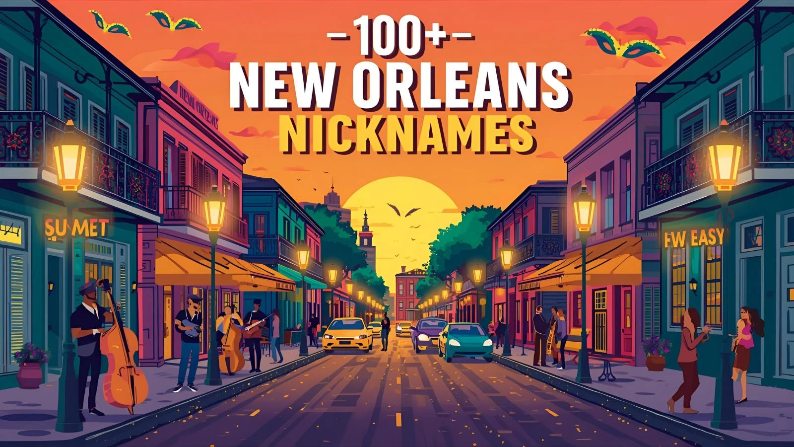 100+ New Orleans Nicknames 20252026 Fun, Cute & Creative Names for