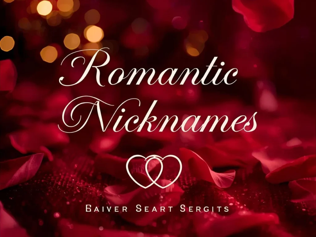 Romantic Nicknames for James