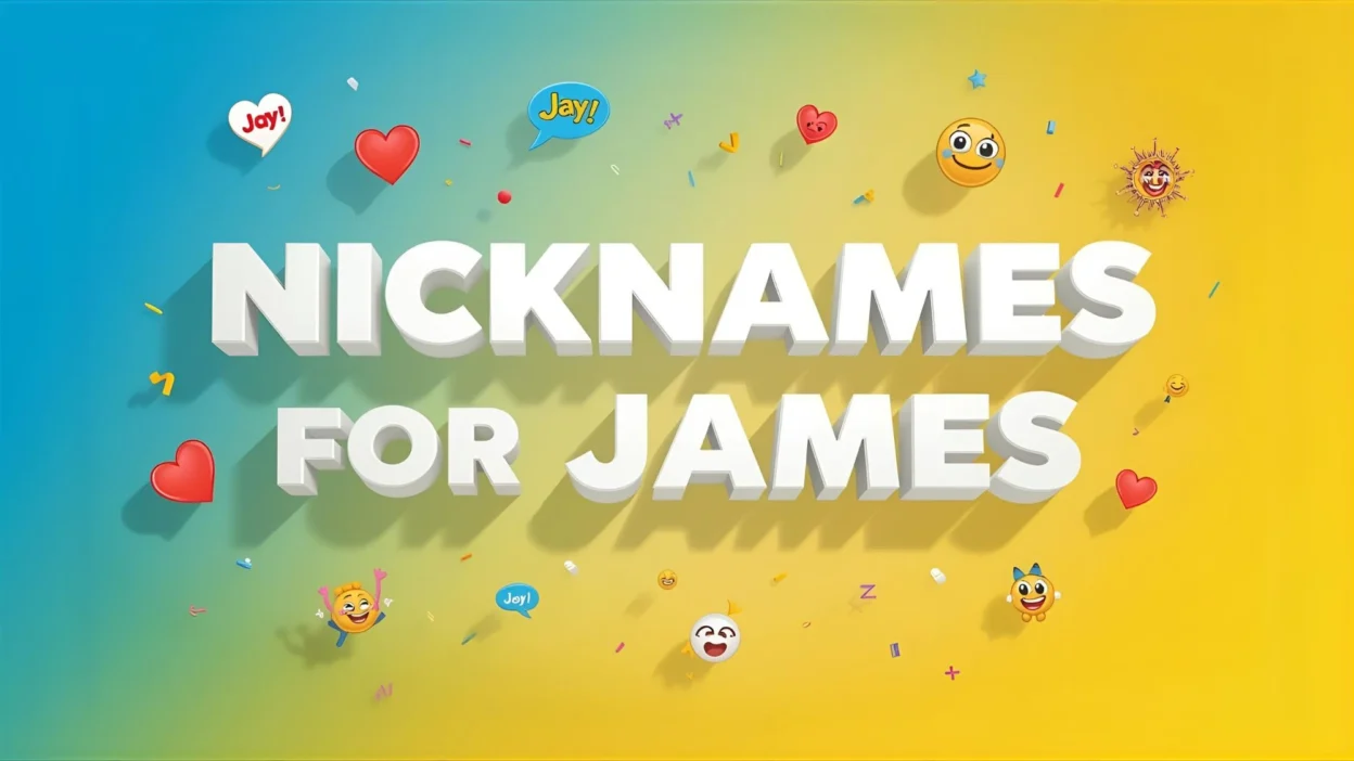 Nicknames for James