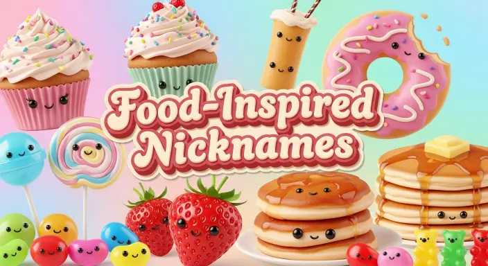 Food Inspired Nicknames