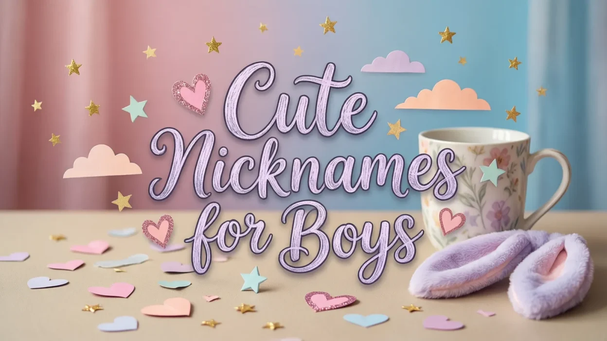 Cute Nicknames for Boys