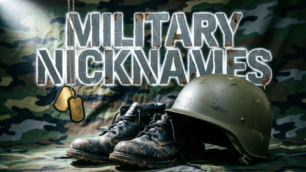 Military Nicknames