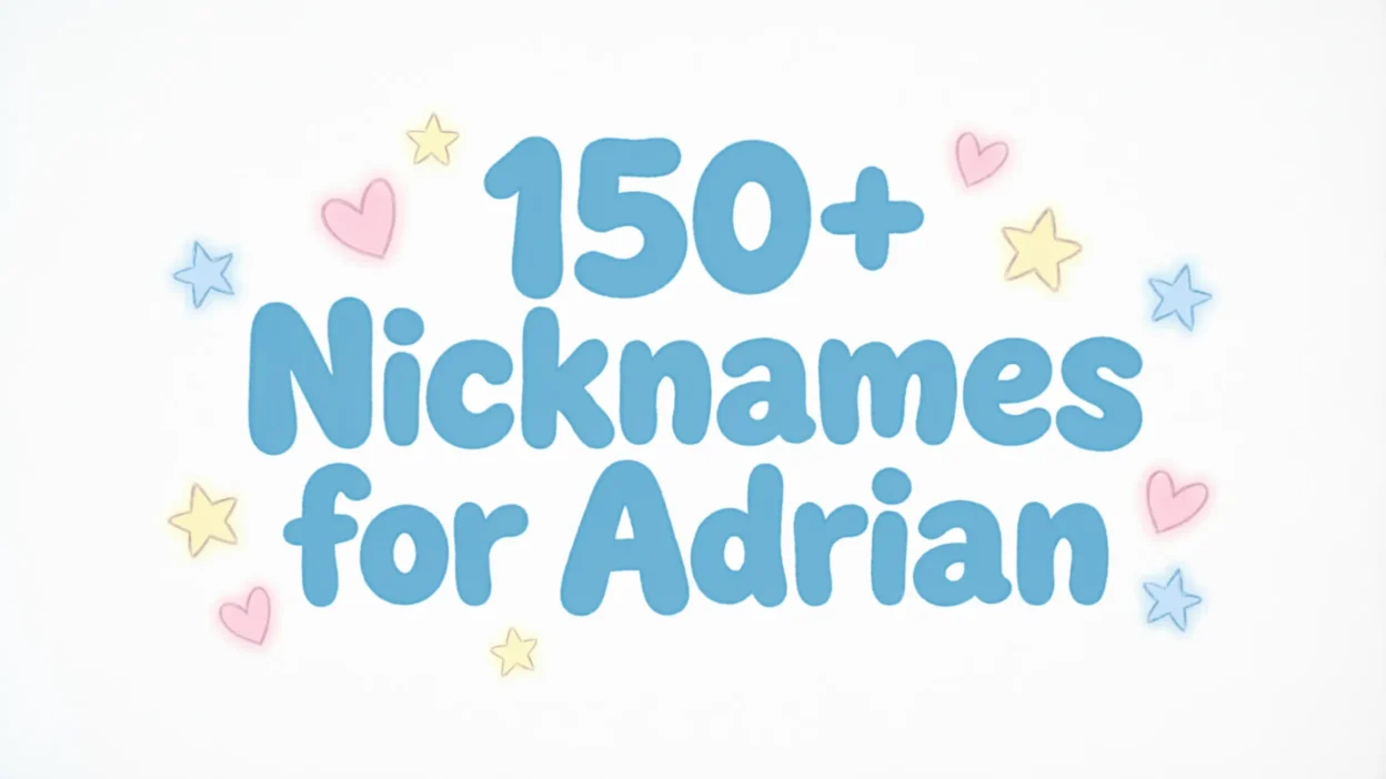Nicknames for Adrian