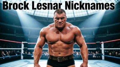 Brock Lesnar Nicknames