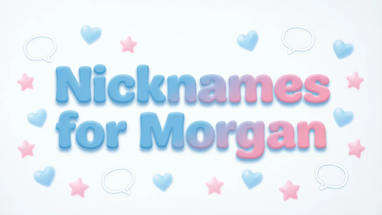 Nicknames for Morgan
