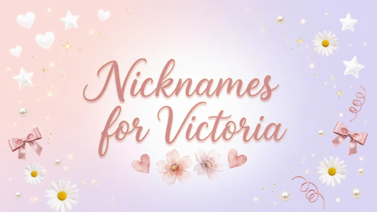 Nicknames for Victoria