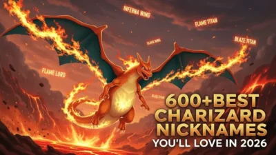 Charizard Nicknames