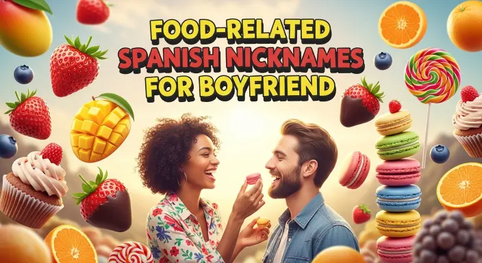 Food-Related Spanish Nicknames for Boyfriend