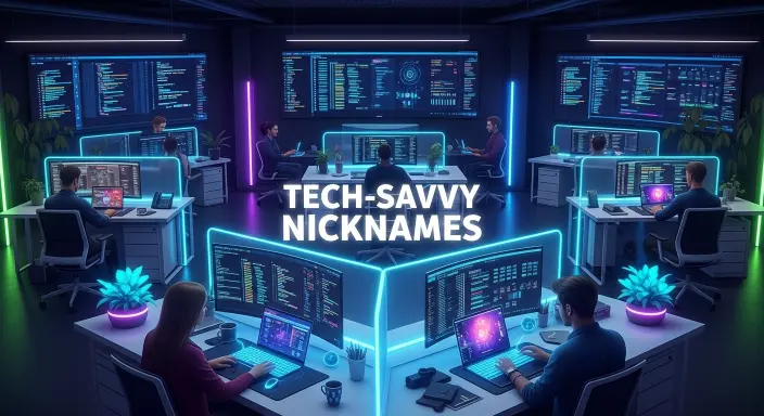 Tech-Savvy Nicknames
