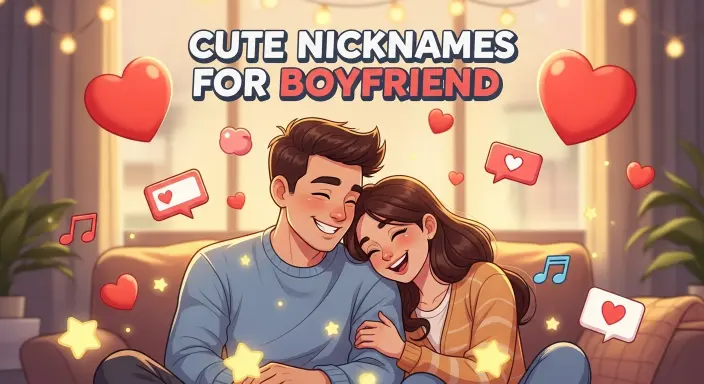 Cute Nicknames for Boyfriend