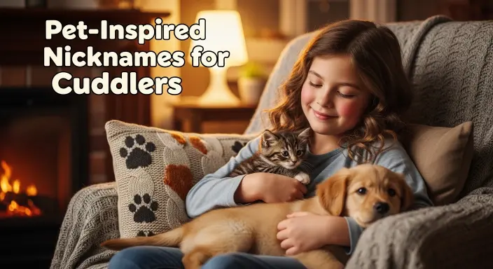 Pet-Inspired Nicknames for Cuddlers