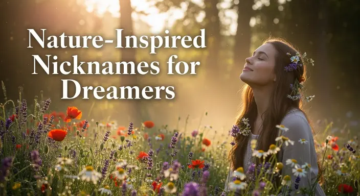Nature-Inspired Nicknames for Dreamers