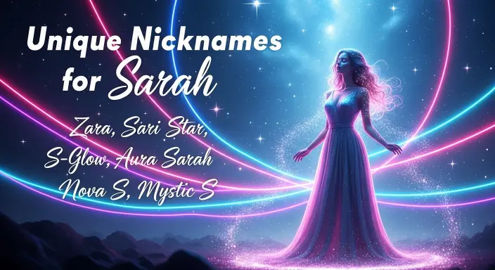 Unique Nicknames for Sarah