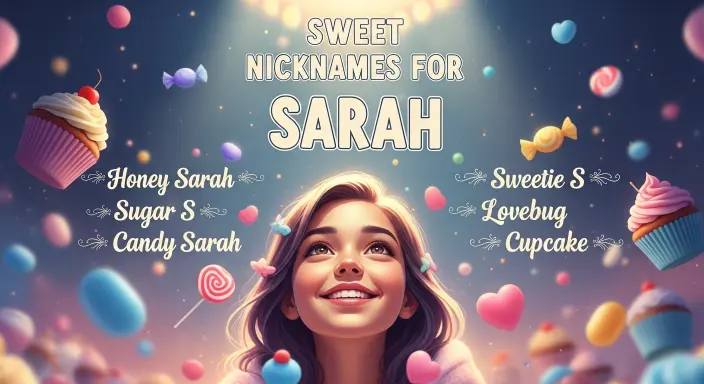Sweet Nicknames for Sarah