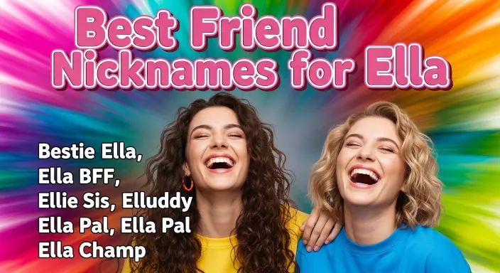 Best Friend Nicknames for Ella