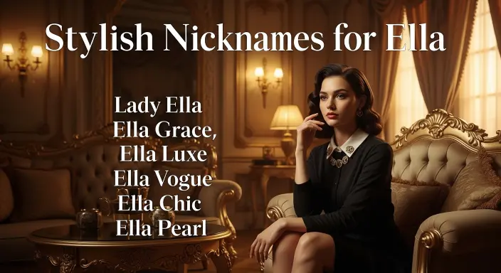 Stylish Nicknames for Ella