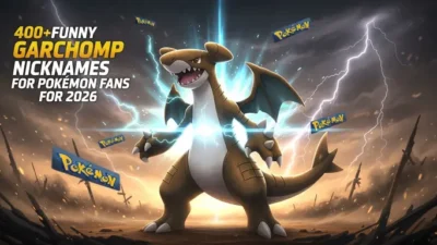 Garchomp Nicknames