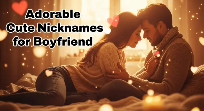 Adorable Cute Nicknames for Boyfriend