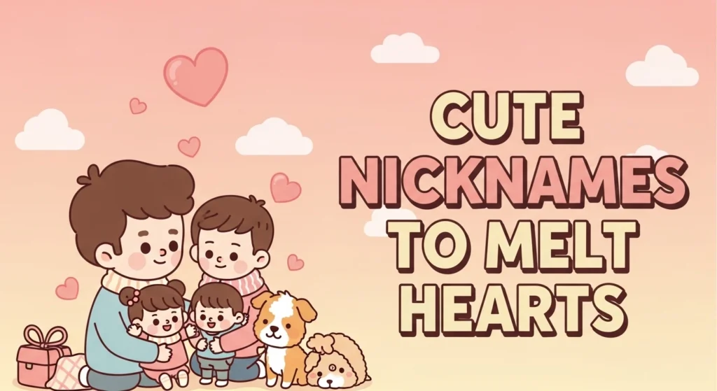 Cute Nicknames to Melt Hearts