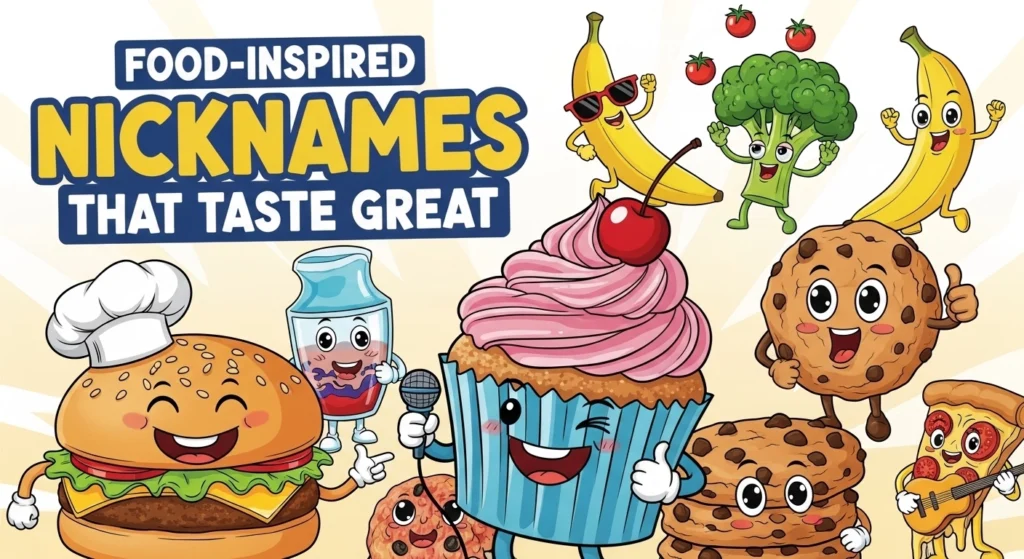 Food-Inspired Nicknames That Taste Great