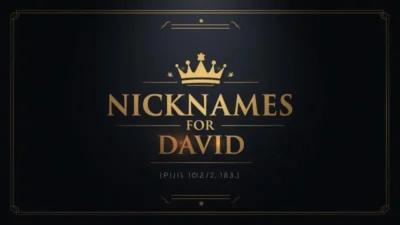 Nicknames for David