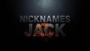Nicknames for Jack
