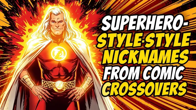 Superhero-Style Nicknames from Comic Crossovers