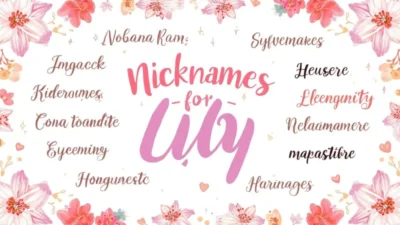 Nicknames for Lily