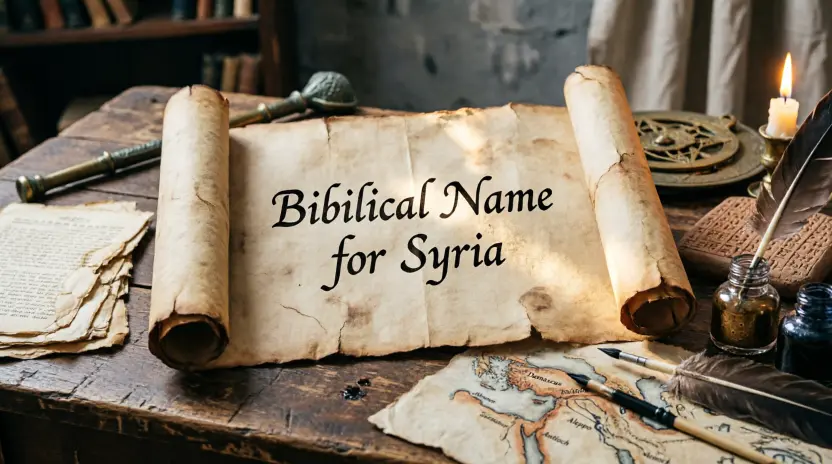 Biblical Name for Syria