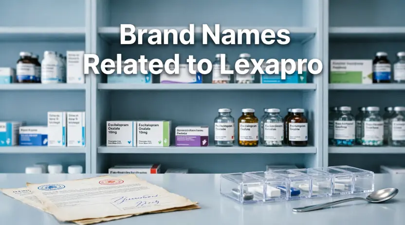Brand Names Related to Lexapro 
