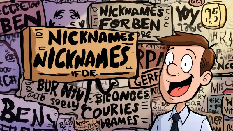 Funny Nicknames for Ben