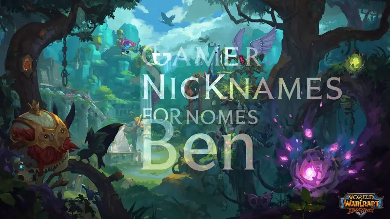 Gamer Nicknames for Ben