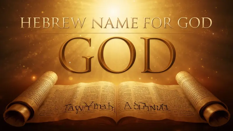 Hebrew Name for God