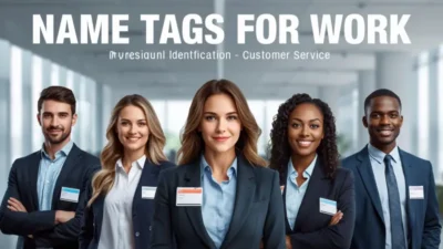 Name Tags for Work