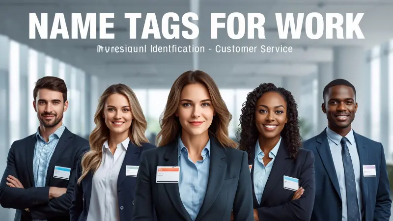 Name Tags for Work
