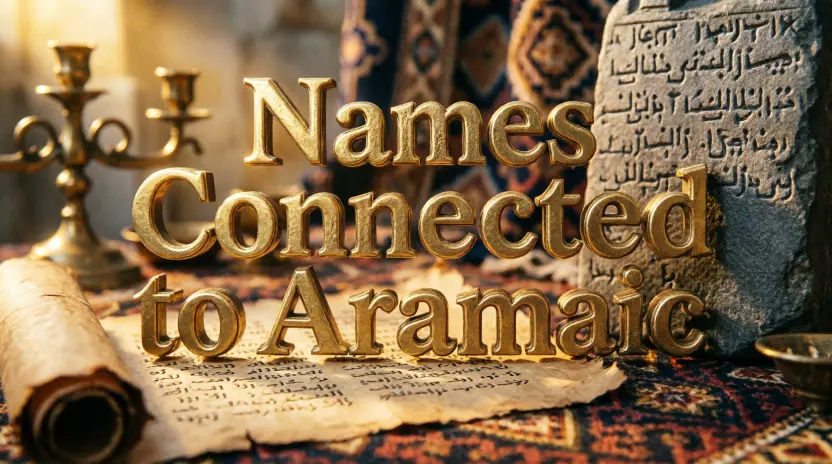 Names Connected to Aramaic 