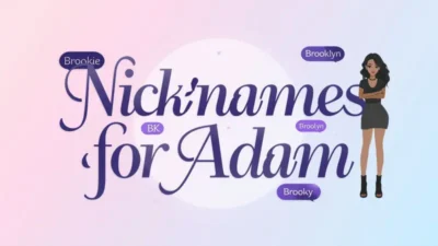 Nicknames for Adam