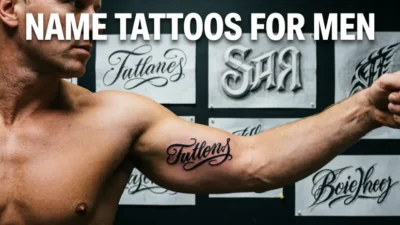 Name Tattoo Designs for Men