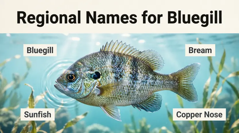 Regional Names for Bluegill 