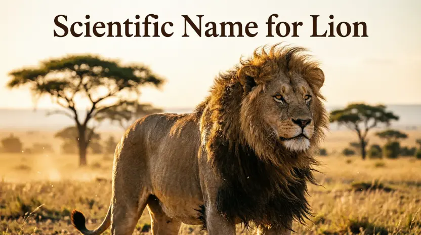Scientific Name for Lion