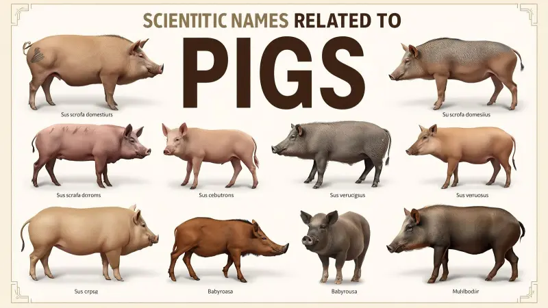 Scientific Names Related to Pigs